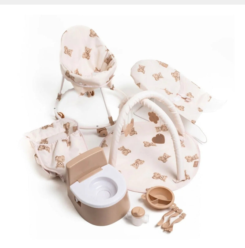 Roma Teddy 10 Piece Accessory Set