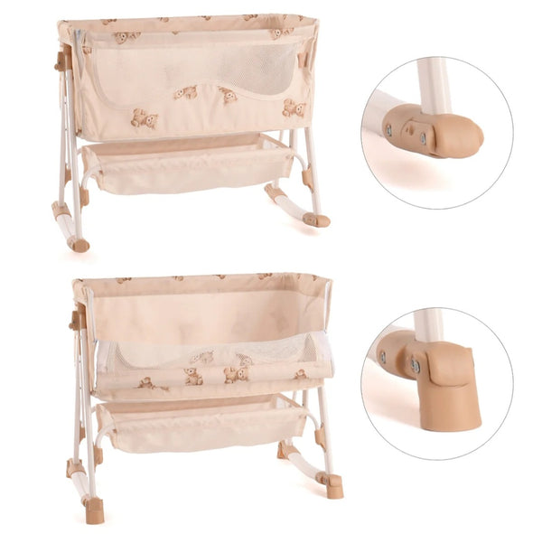 Roma Teddy Bed Side Crib