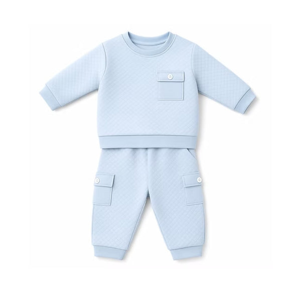 Kleo Kids Quilted Jog Set 202515