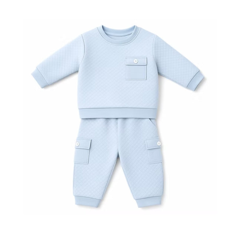 Kleo Kids Quilted Jog Set 202515