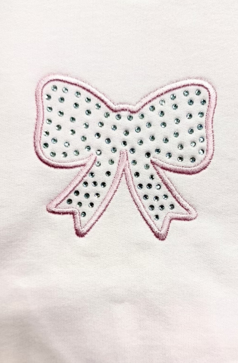 Kleo Kids Diamante Bow Jog Set