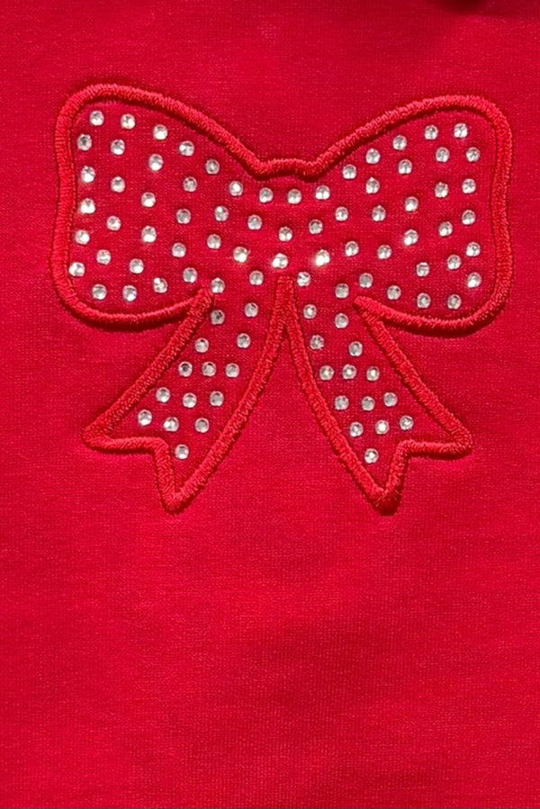 Kleo Kids Diamante Bow Jog Set