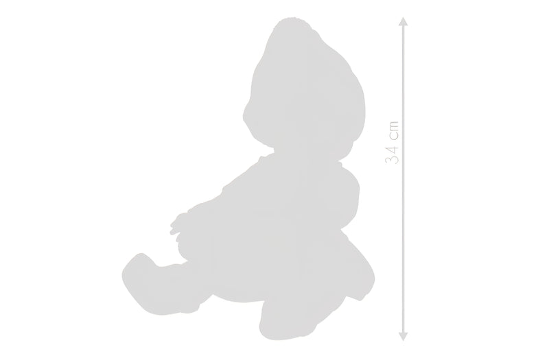 Berbesa Baby Coral Brunette Pigtails 3216