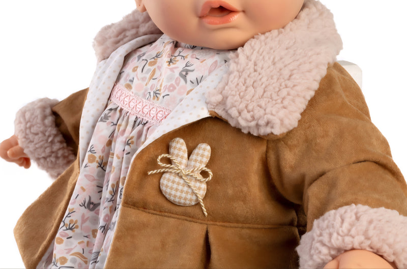 Berbesa Sweet Crying & Talking Baby Girl Doll 80701