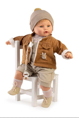 Berbesa Sweet Crying & Talking Baby Boy Doll 80691