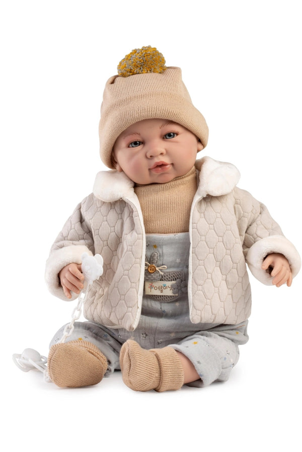 Berbesa Saoro Baby Doll, Brown Jacket 5219