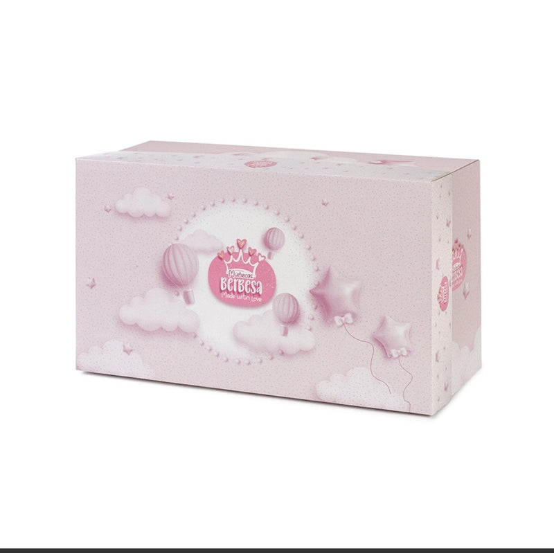 Berbesa Bebe Reborn Baby, Brown Outfit 5310