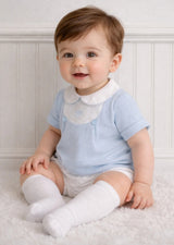 Babidu Blue Waffle Bloomer Set 40361