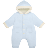 Emile Et Rose Kane Blue Knit Pramsuit 2365