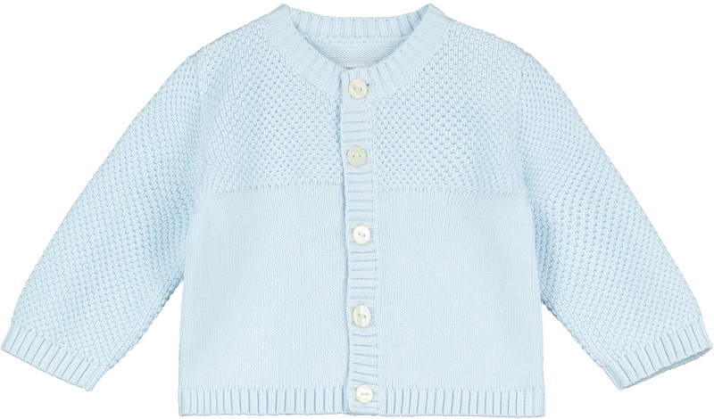 Emile Et Rose Blue Cypress Knit Cardigan 9324