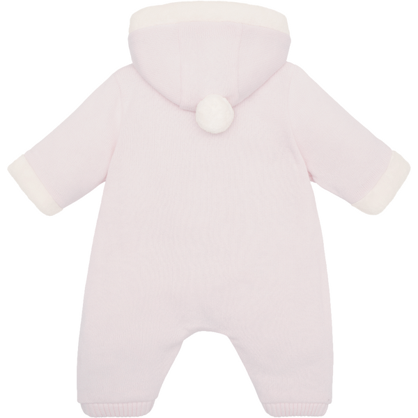 Emile Et Rose Kirsten Pink Knit Pramsuit 2636