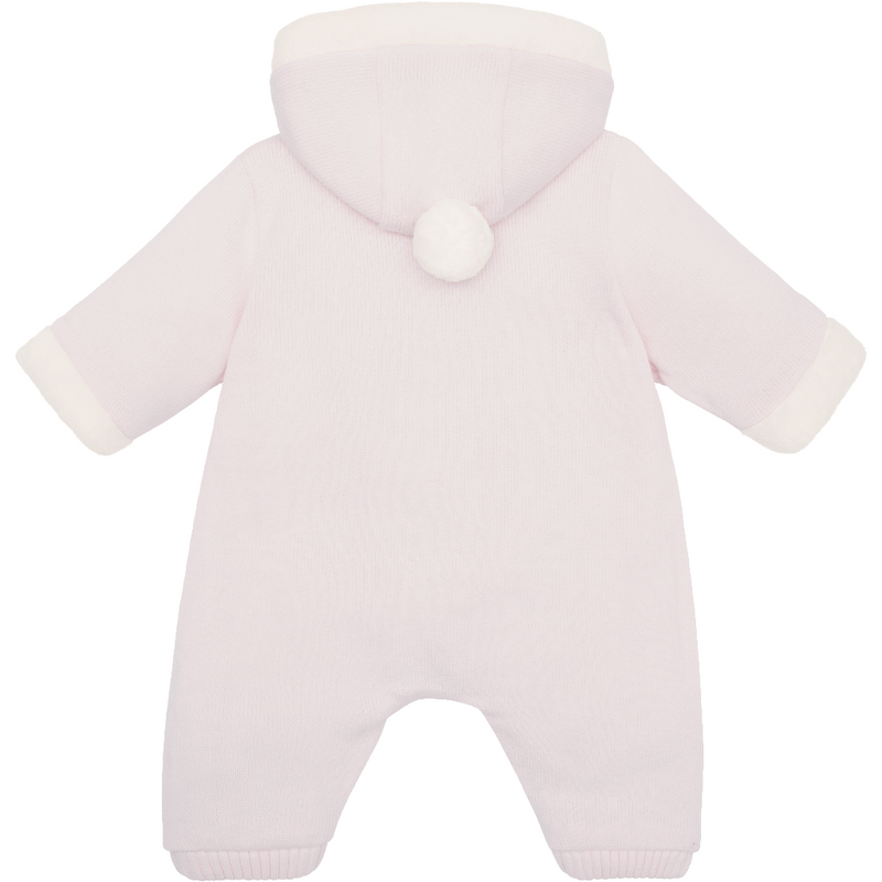Emile Et Rose Kirsten Pink Knit Pramsuit 2636