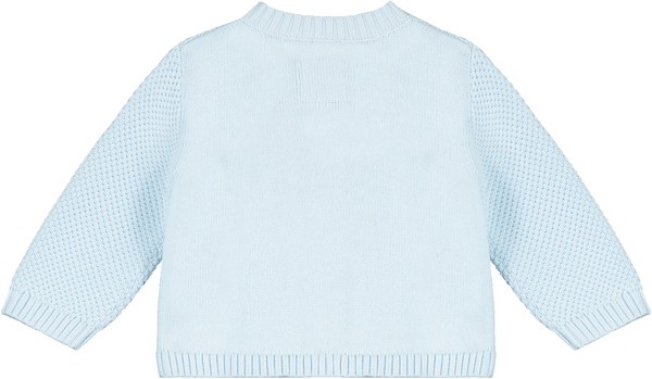 Emile Et Rose Blue Cypress Knit Cardigan 9324