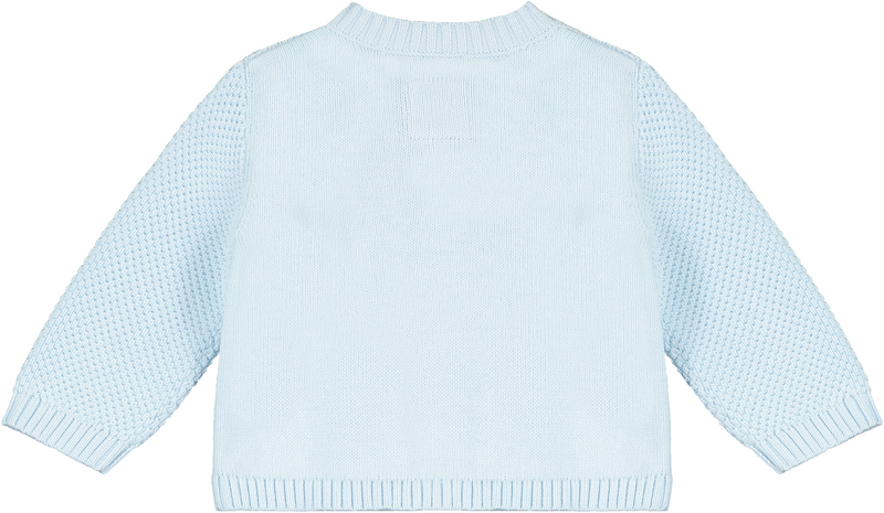 Emile Et Rose Blue Cypress Knit Cardigan 9324