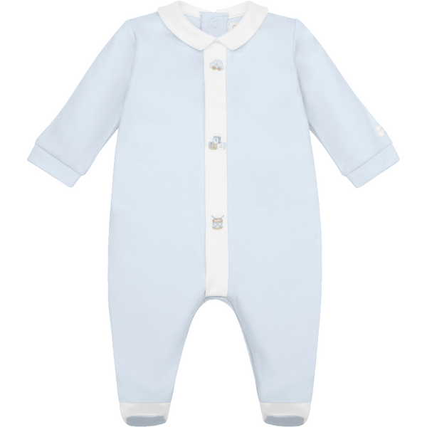 Emile Et Rose Kent Blue All In One & Hat 2617