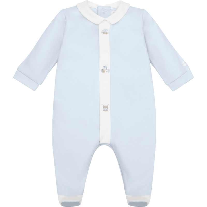 Emile Et Rose Kent Blue All In One & Hat 2617