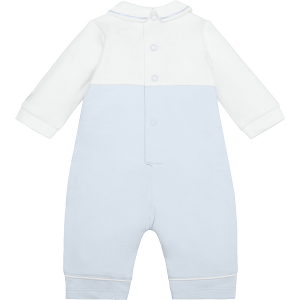 Emile Et Rose Kingsley 2 In 1 Blue Dungaree Set 2620