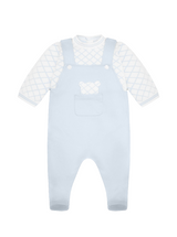 Emile Et Rose 2 In 1 Kit Dungaree With Knit Top 2634