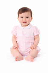 Pastels & Co Hattie Pink Romper 805E