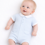 Pastels & Co Hudson Blue Romper 806E