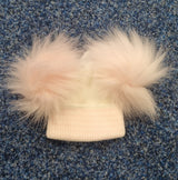 Kleo Kids Double Pom Pom Hat No Ties
