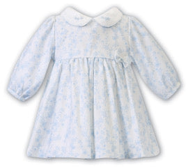 Sarah Louise blue floral dress  012490