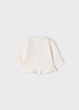 Mayoral Baby Girls Cream Sweatshirt - 2403