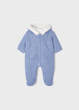 Mayoral Baby Boys Cable Knit Pram Suit - 2623