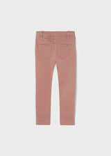Mayoral Girls Salmon Pink Diamante Studded Jeans 4761