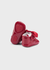 Mayoral Baby Girls Red Mary Jane Pram Shoes 9571