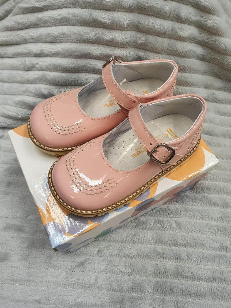 Andanines pink patent shoes 161296