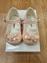 Sevva Sandra Pink bow shoe's