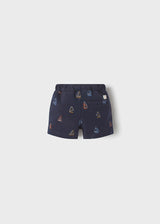 Mayoral Toddler Boys Yacht Print Fleece Shorts 1225
