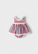 Mayoral Baby Girls Striped dress with Matching Pants