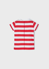 Mayoral Girls Striped T-shirt 3045