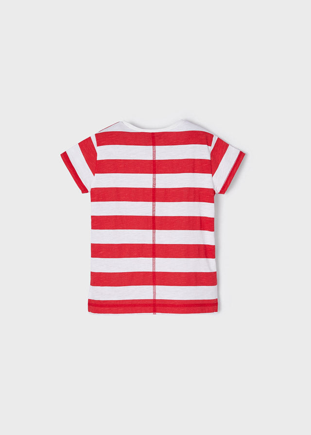 Mayoral Girls Striped T-shirt