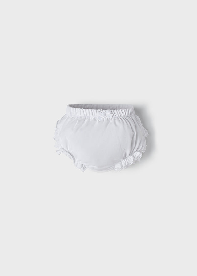 Mayoral Baby Girls Cotton Frilly Pants