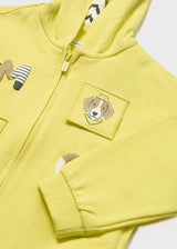 Mayoral Toddler Boys Lemon Hooded Zipper 1420