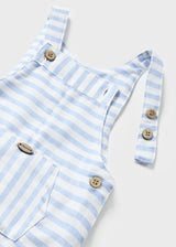 Mayoral Baby Boys Striped Bib Shorts Set 1627