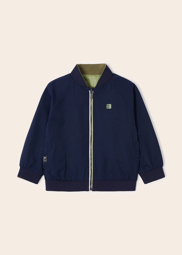 Mayoral Boys Khaki/Navy Reversible Windbreaker 3460