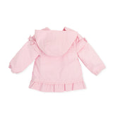 Tutto Piccolo Bow Trim Hooded Jacket 5512S23