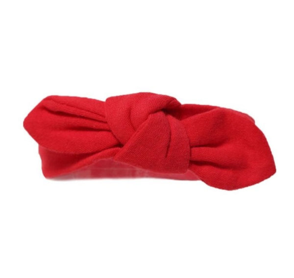Soft Touch Red Knot Headband