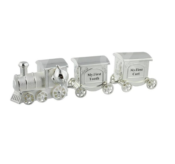 Silver Plated Train First Tooth & Curl