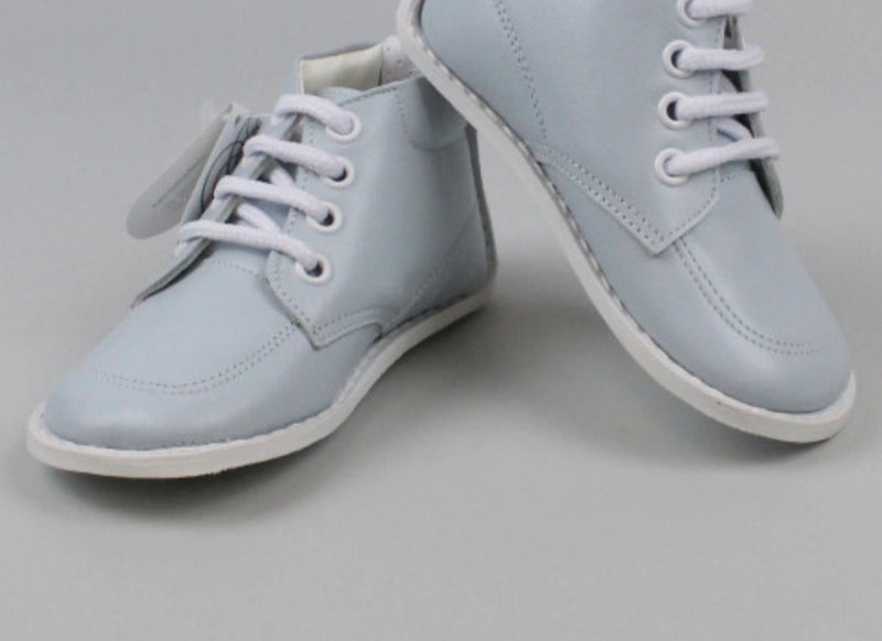 Pex Oskar White Or Blue Leather Boots