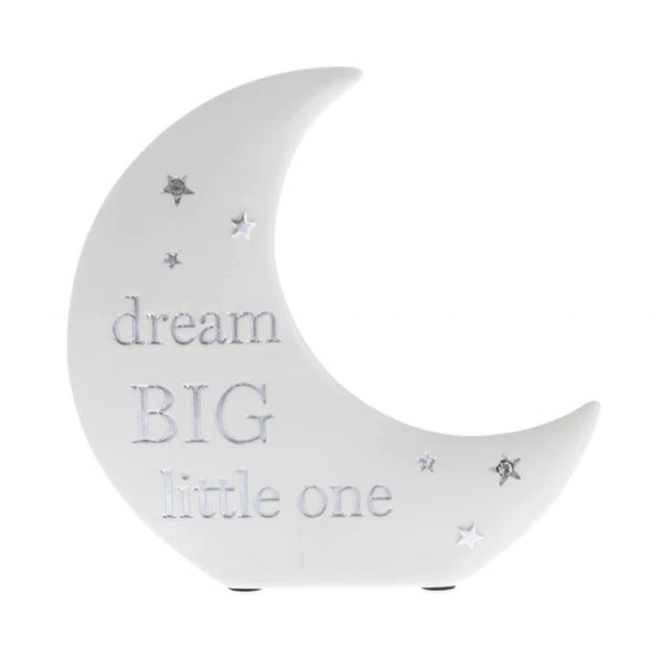 Bambino By Juliana Resin Dream Big Little One Moon Bank